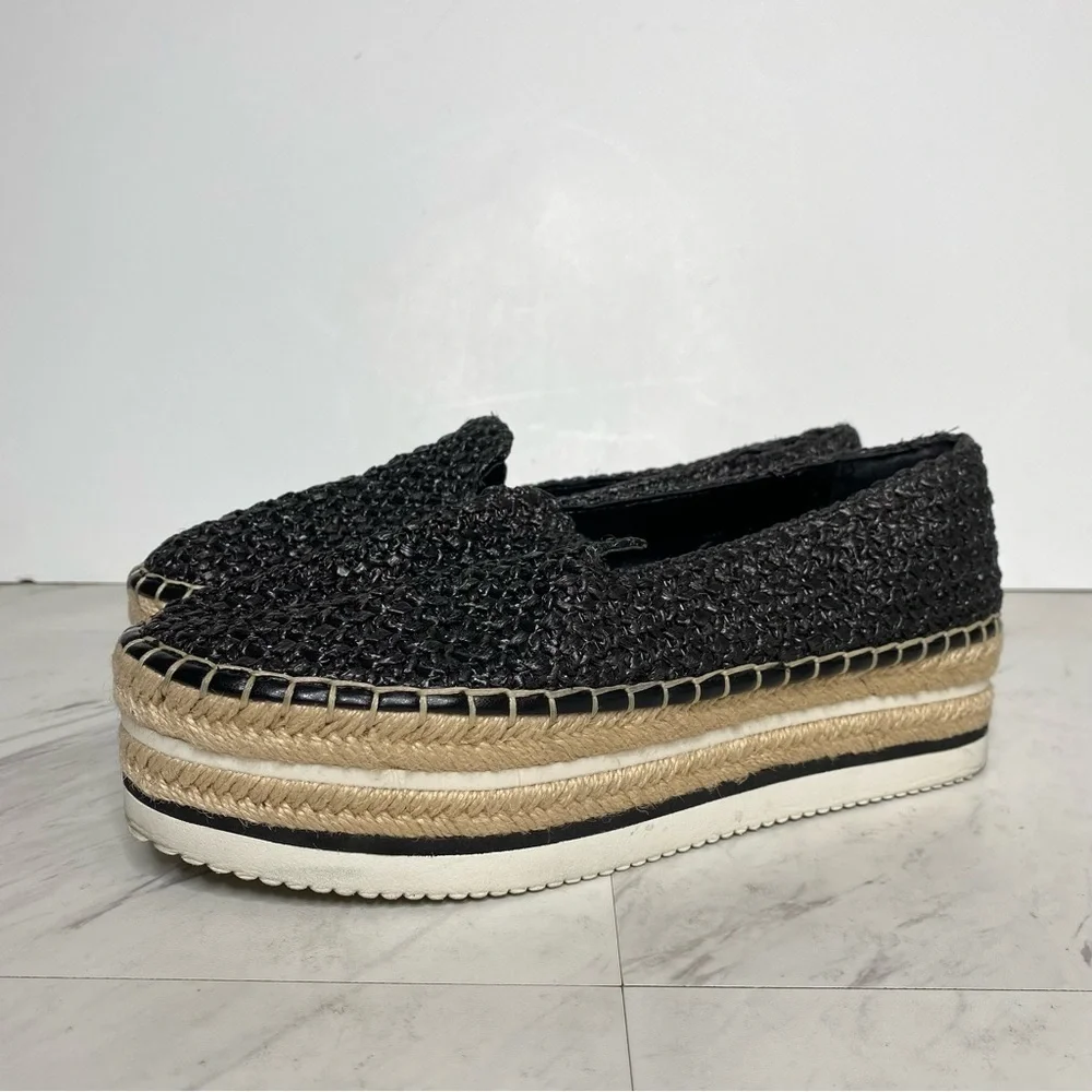 Vince Camuto Kameisha Espadrille Platform Slip On Shoe 9M